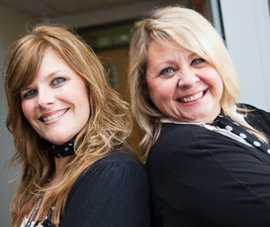 Marilyn Willrich and Nikki Stratton